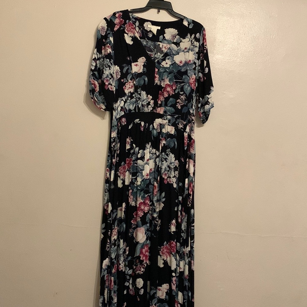 Maxi floral dress